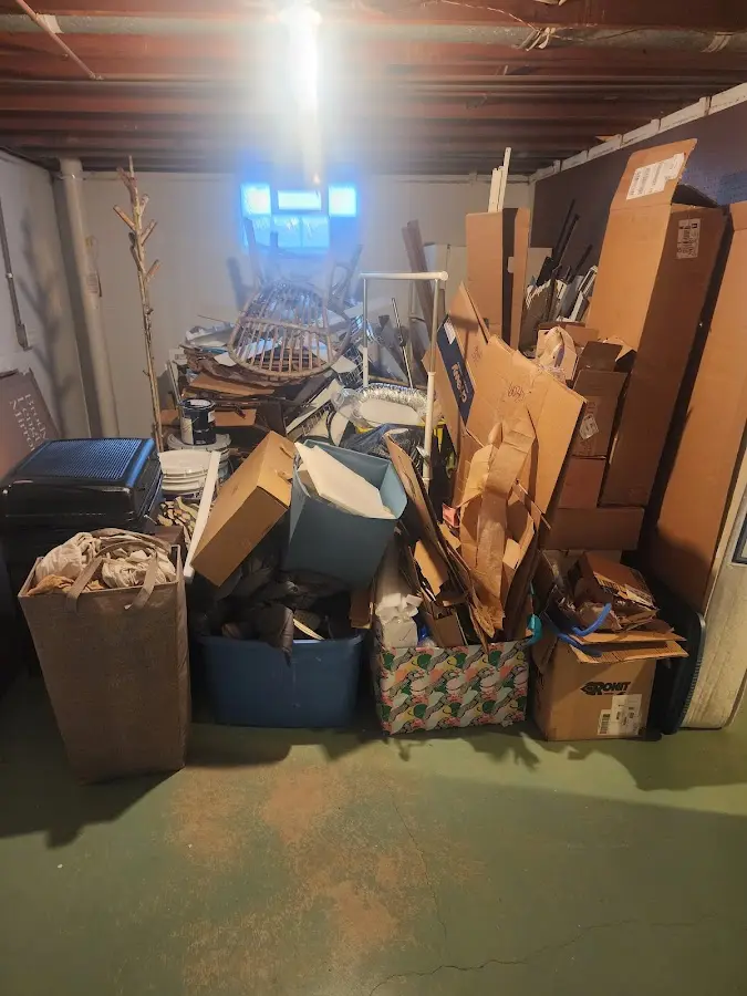 Roll-off dumpster container at job site for Construction Dumpster Rental in Los Osos